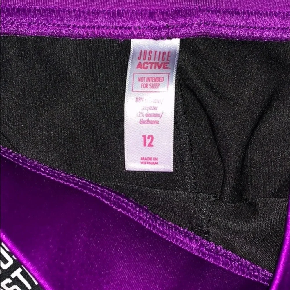 Justice Leggings (12) and Bra Top (10) Pre…